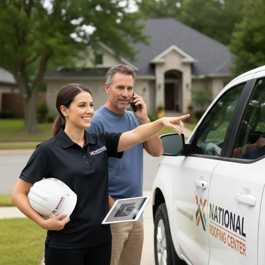 National Roofing Center customer support in New Holstein
